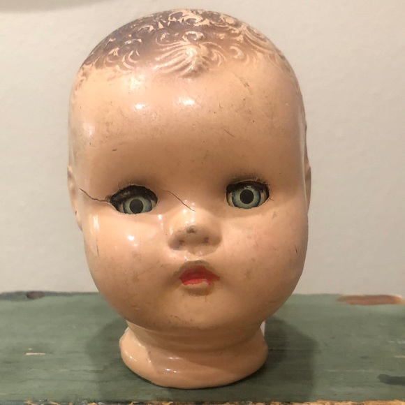 Accents Vintage Doll Head Poshmark
